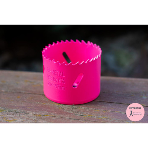 57mm Bi Metal Pink Holesaw