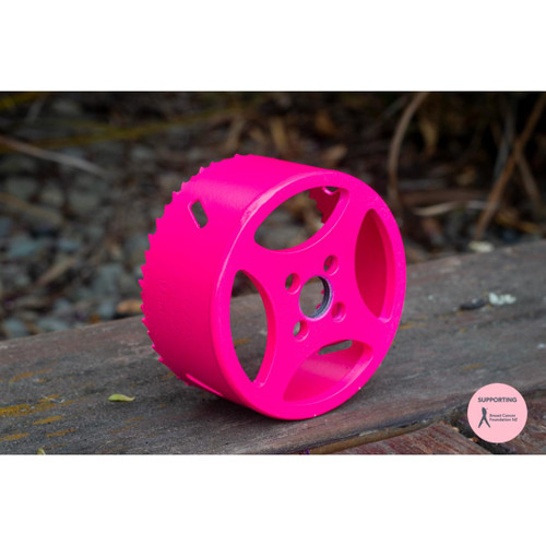 90mm Bi Metal Pink Holesaw