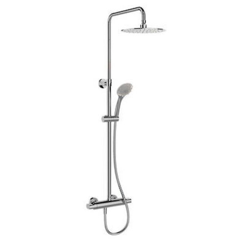 Aleo Thermostatic Dual Shower Column Polished Chrome 1237mm 97822T-9E-CP