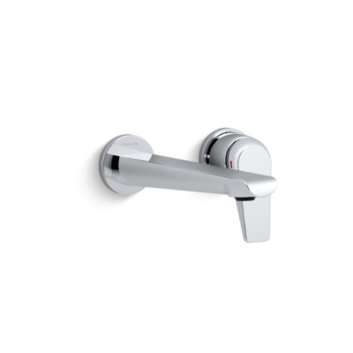 Avid Wall-Mount Single Lever Basin Mixer Polished Chrome 209mm 97358T-4ND-CP