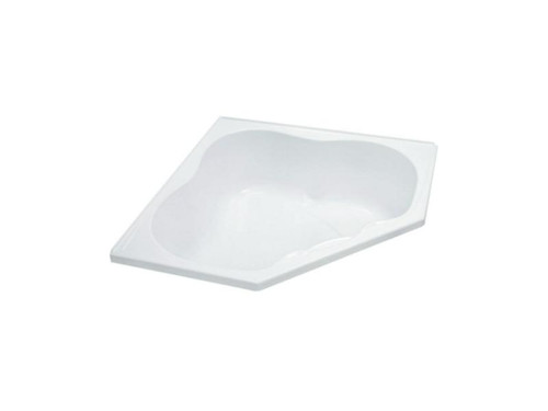 Sorrento II Corner Spa Bath White No Frame 1300 x 1300mm 1996A-0