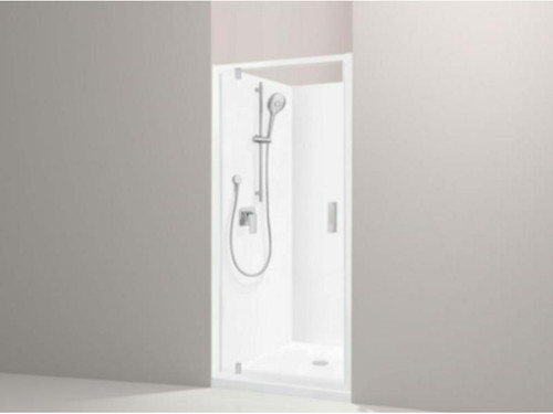 Valencia Elite Shower Alcove 1 x 1 White Flat Centre Waste 706757A-0