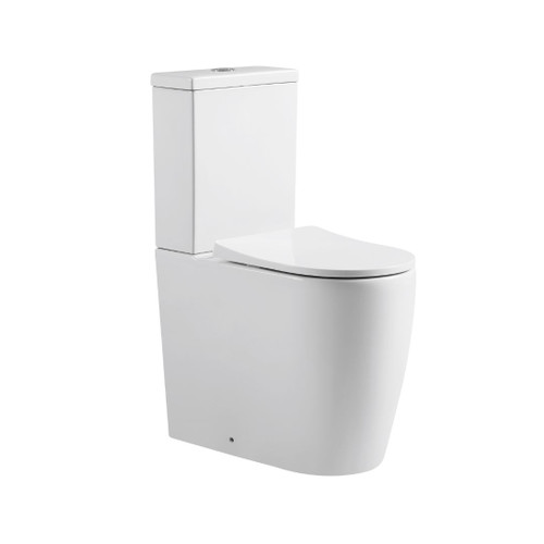 Eddy Rimless Toilet Gloss White