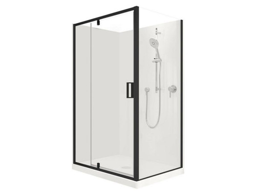 Elite Shower Square Corner 1.2X9m RH White 706734A-CRW-0