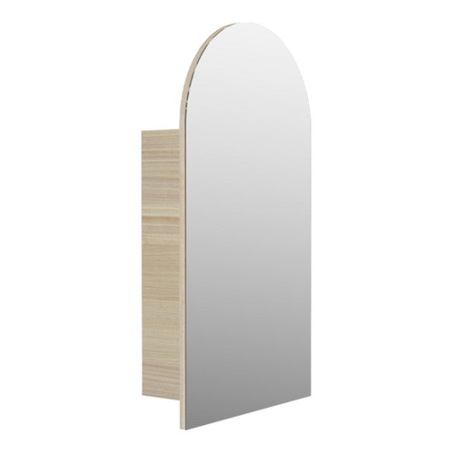 Fucina Mirror Cabinet 500 x 171 x 900mm Right Hand Hinge Seasoned Oak