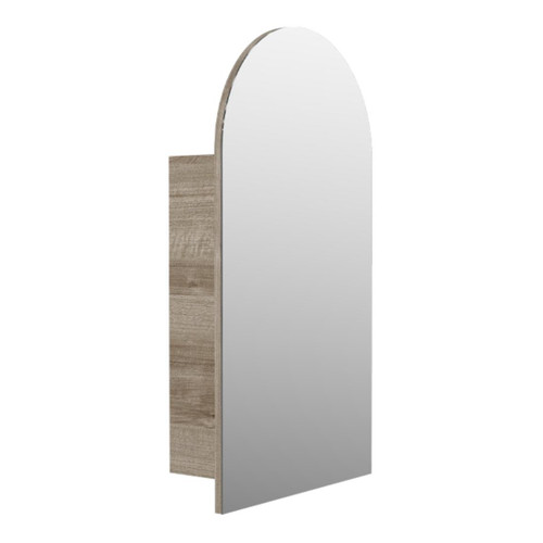 Fucina Mirror Cabinet 500 x 171 x 900mm Right Hand Hinge Ashen Walnut Timberland