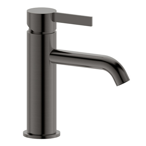 Due Basin Mixer 316 Stainless Steel Gun Metal Lead Free
