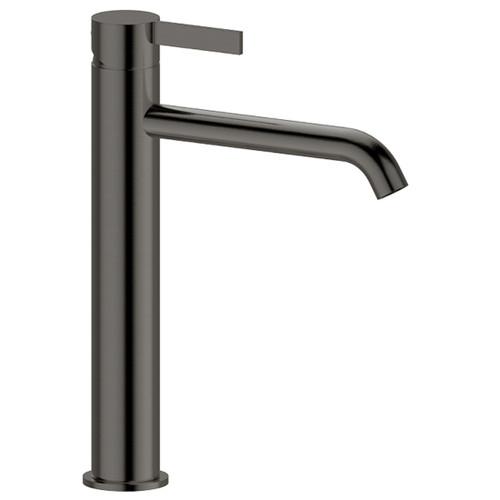 Due Basin Mixer 316 Stainless Steel Extended Gun Metal Lead Free