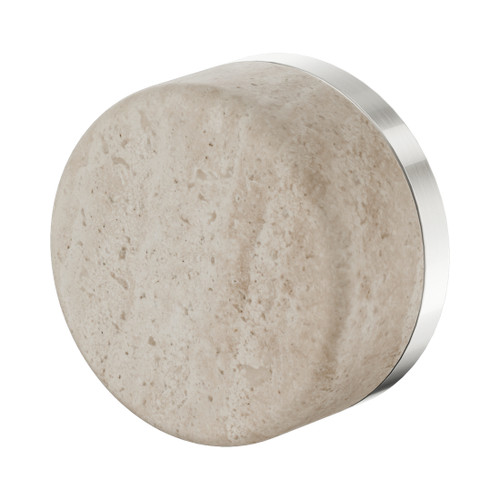 Serenity Progressive Shower Mixer With Rome Travertine Handle Brushed Nickel