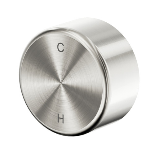 Serenity Progressive Shower Mixer With Metal Handle Brushed Nickel