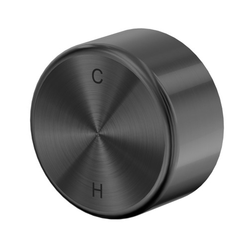 Serenity Progressive Shower Mixer With Metal Handle Gun Metal