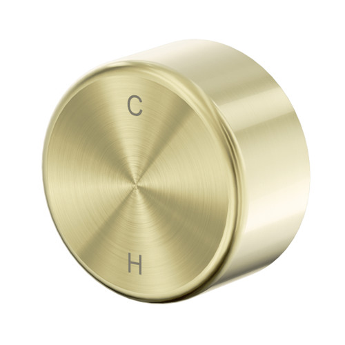 Serenity Progressive Shower Mixer With Metal Handle Brushed Gold