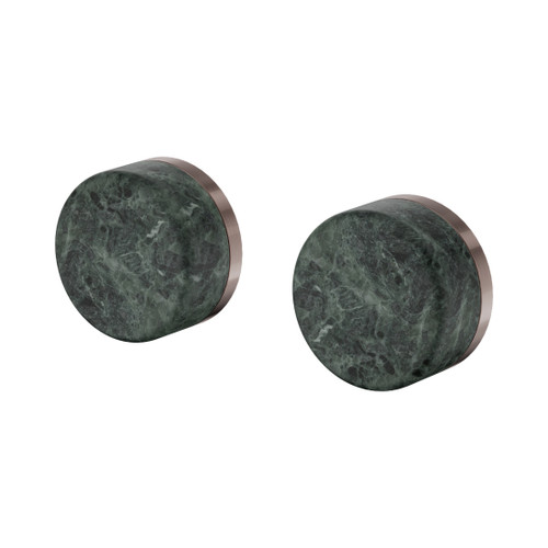 Serenity Wall Top Assembly With Verde Alpi Handle Brushed Bronze