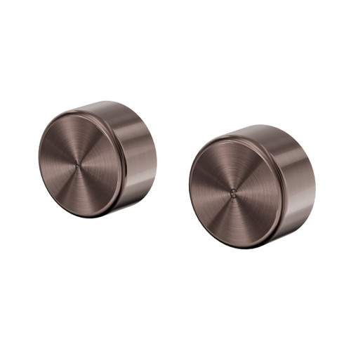 Serenity Wall Top Assembly With Metal Handle Brushed Bronze