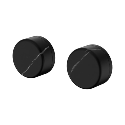 Serenity Wall Top Assembly With Marquina Black Handle Matte Black