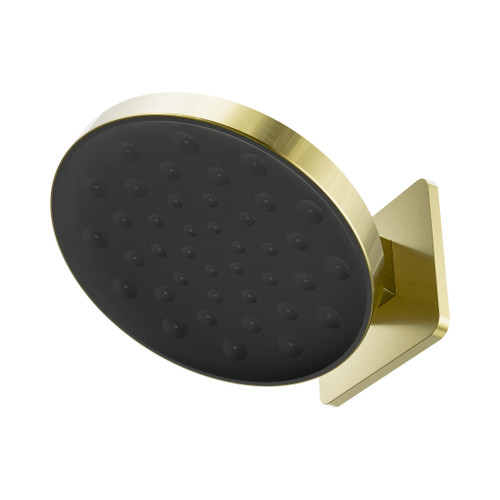Serenity Wall Shower Head Brushed Gold