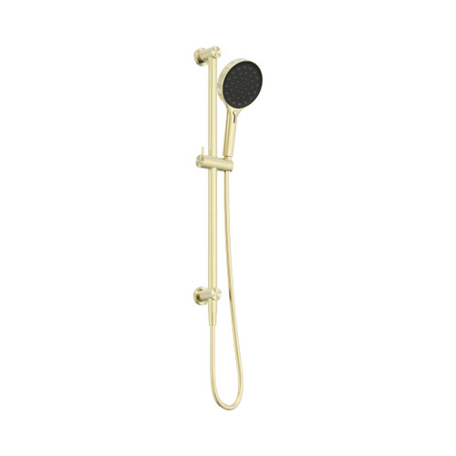 Serenity Rail Shower Brushed Gold