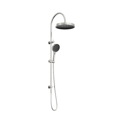 Serenity Twin Shower Brushed Nickel