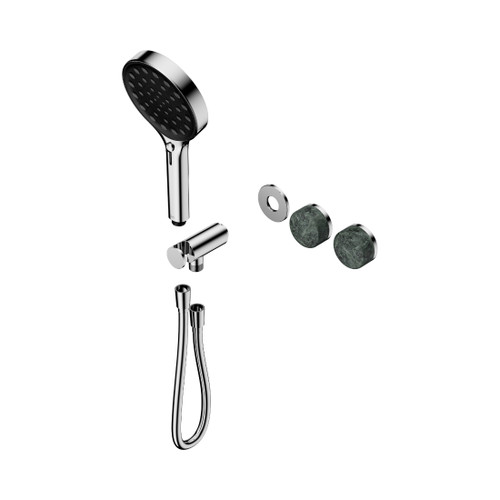 Serenity Progressive Shower System With Verde Alpi Handle And Hand Shower Trim Kit Only Chrome