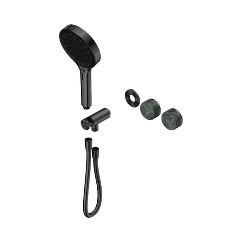 Serenity Progressive Shower System With Verde Alpi Handle And Hand Shower Trim Kit Only Gun Metal