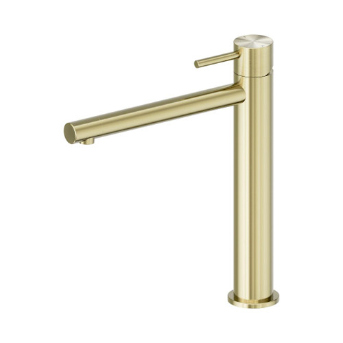 Dolce II Tall Basin Mixer Brushed Gold