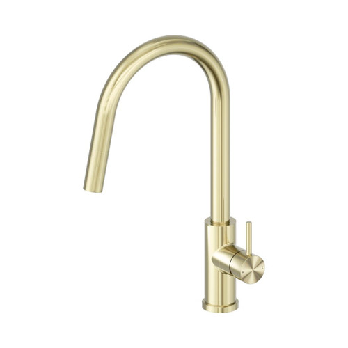 Dolce II Pull Out Sink Mixer Brushed Gold