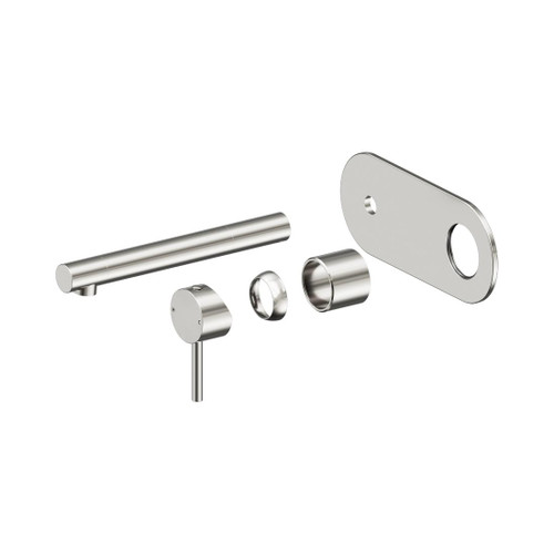 Dolce II Wall Basin/Bath Mixer Trim Kits Only Brushed Nickel