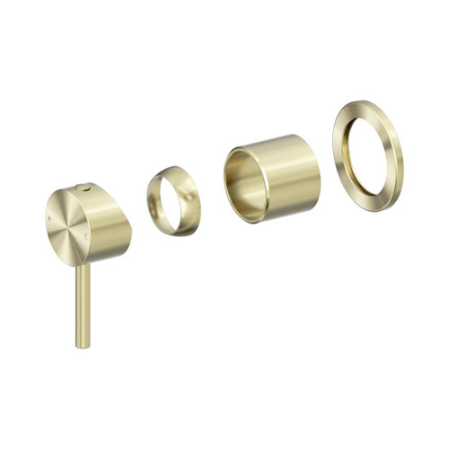 Dolce II Shower Mixer Trim Kits Only Brushed Gold