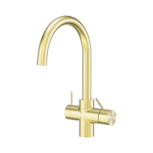 Mecca Mixer Tap 3 Way Filtered Brushed Gold