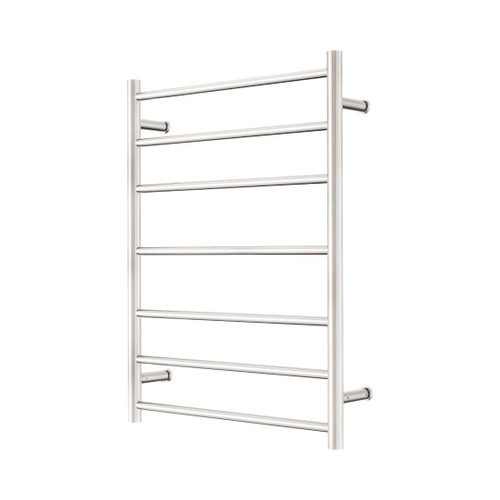 Mecca Towel Ladder 240V 7 Bar Heated Brushed Nickel