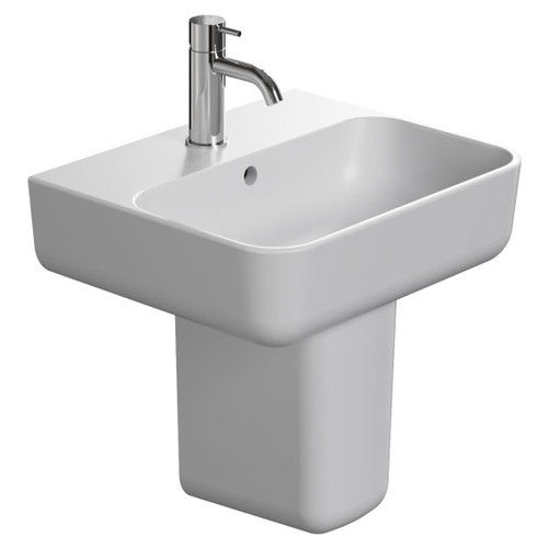 Elevate Slim Wall Basin With Shroud 450 x 380mm