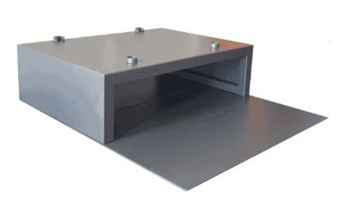 Mini Raised Bench & Ash Floor Protector Grey