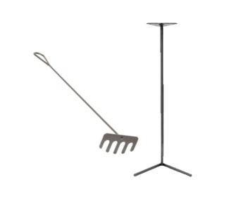 Ember Rake & Stand Combo Grey