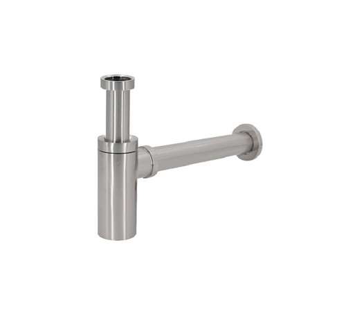 Bottle Trap 32-40mm Round Brushed Nickel