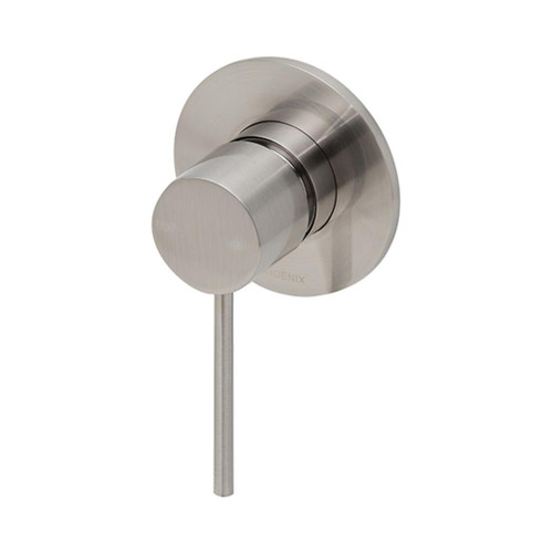 SwitchMix Vivid Slimline Shower/Wall Mixer Brushed Nickel
