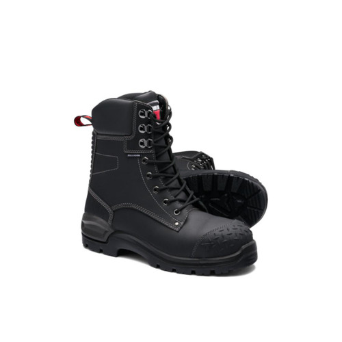 Bullhorn 3.0 4989 Black 8inch Lace Up Boot Size 7