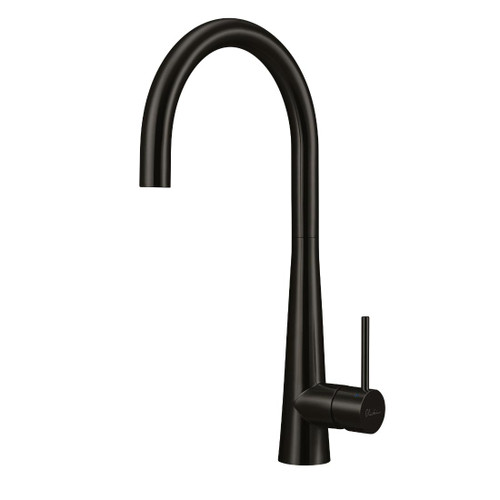 Essente 316 Kitchen Mixer Gooseneck Black Leadfree