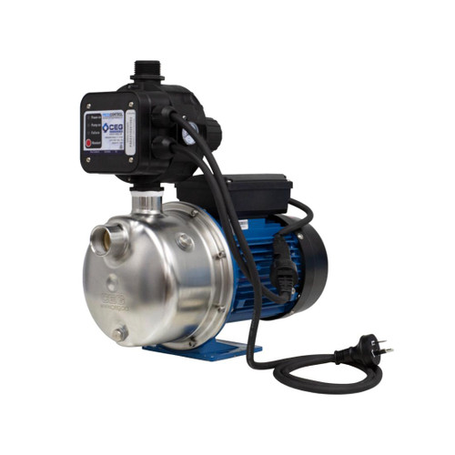 Domestic House Water Kit A C/W ECO Jet 1000 PC PLUS w/ 2L Pressure Tank & 20 Inch Duplex Rain
