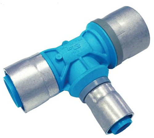 Buteline Tee MDPE 32mm x Bute 28mm x Bute 15mm