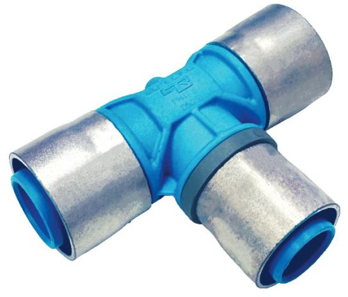 Buteline Tee MDPE 25mm x Bute 28mm x Bute 15mm
