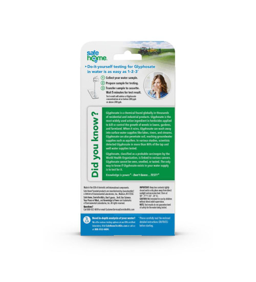 Drinking Water Test Kit Glyphosate