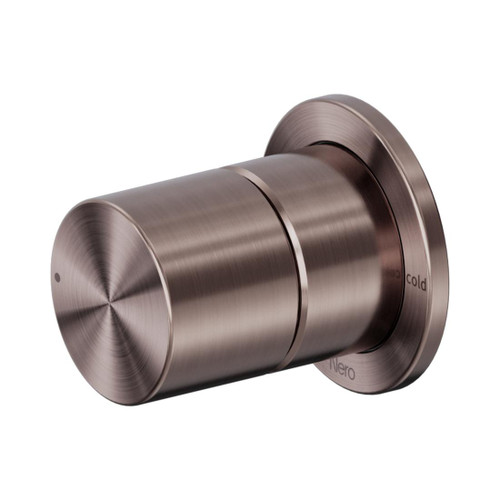 Pure Shower Mixer SS316L Progressive Brushed Bronze