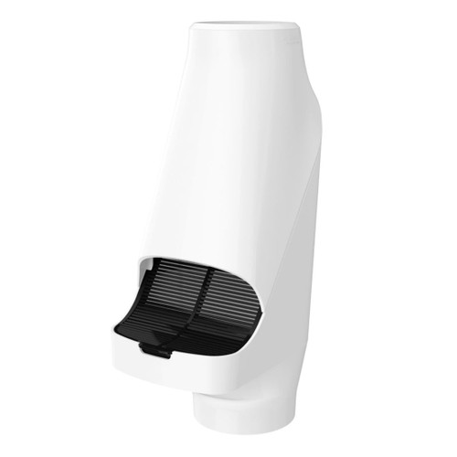 Curve Leaf & Debris Diverter White