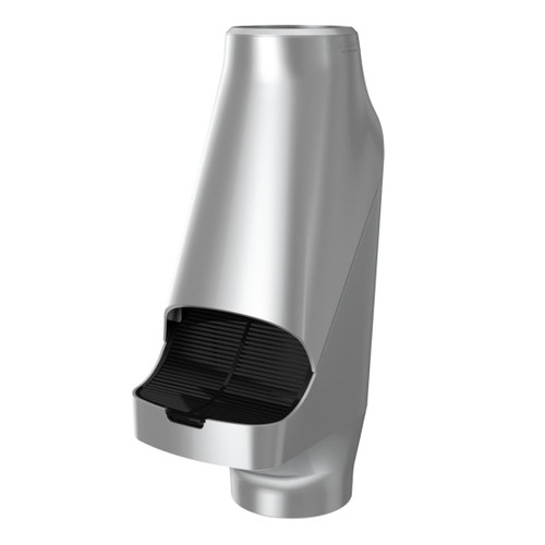 Curve Leaf & Debris Diverter Titanium