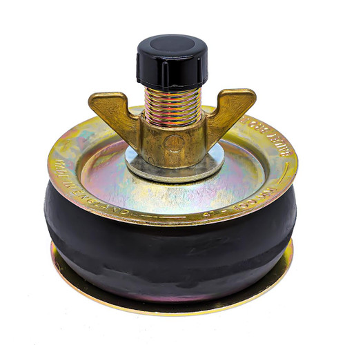 Mechanical Pipe Plug Pressed Steel - 4 Inch