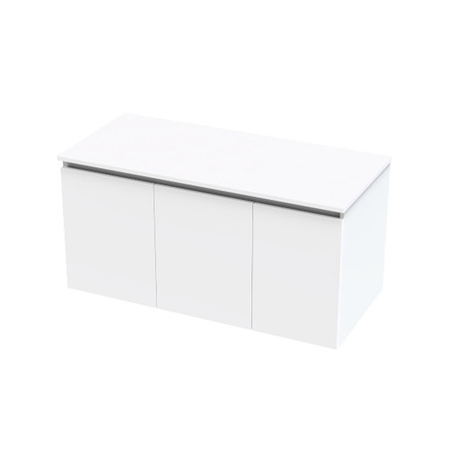 Pinnacle Pro Vanity 1000mm Classic Wall Ultra Gloss White