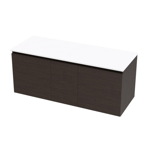 Pinnacle Pro Vanity 1200mm Double Bowl Classic Wall Colour