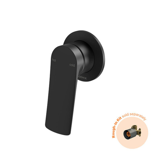Kusabi Shower / Wall Mixer SwitchMix Fit-Off Kit Matte Black