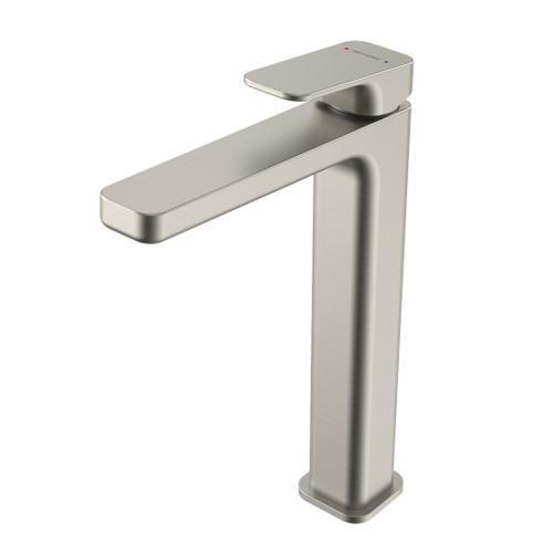 Waipori MK2 Hi Rise Basin Mixer Brushed Nickel 6 Star Lead Free