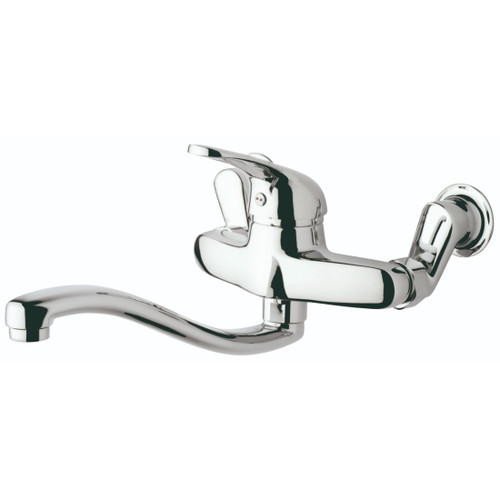 Wall Mounted Sink Mixer Chrome